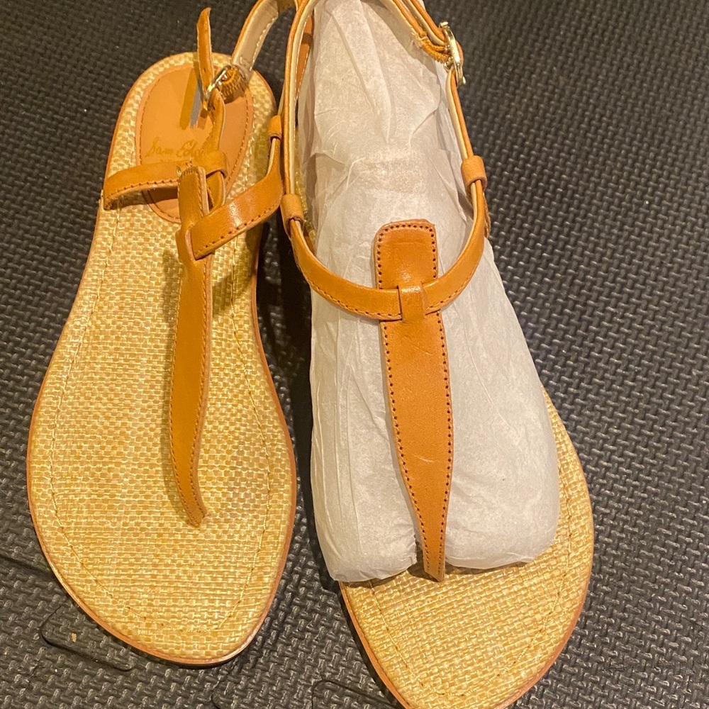 Sam Edelman Tan Leather Sandals